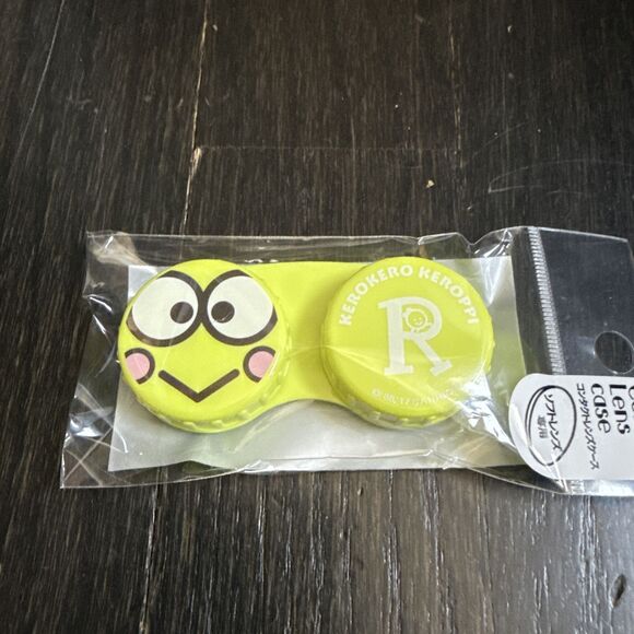 New Sanrio KEROKEROPI Keroppi Contact Lens Case Imported from JAPAN - Picture 2 of 5